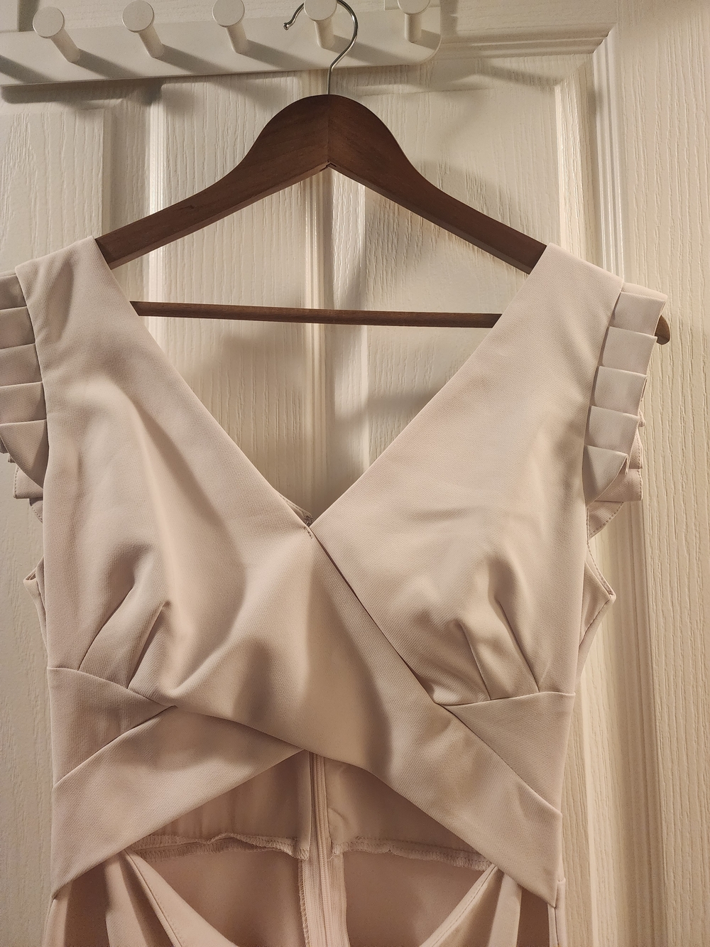 Dynamite Very Light Lilac Tone Cutout Dress - Picture 3 of 7